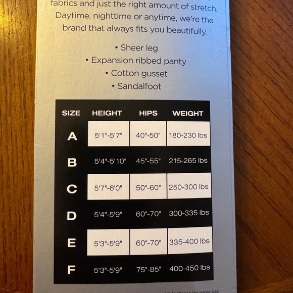 Torrid Black Microfiber Tights and Catherine’s Black Panyhose - Picture 2 of 3